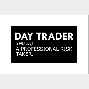 Day Trader Definition Posters and Art